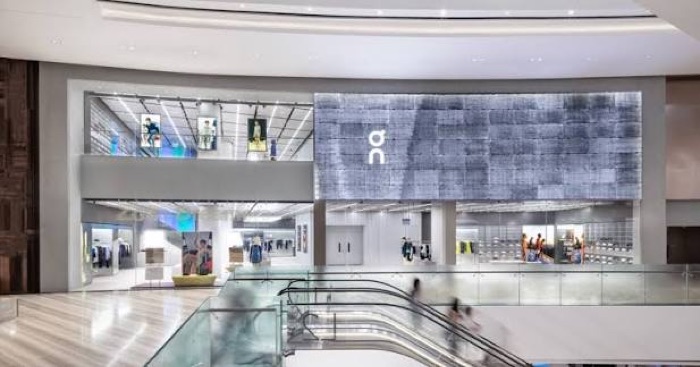 On Running flagship store interior