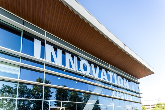 DHL Americas Innovation Center facade